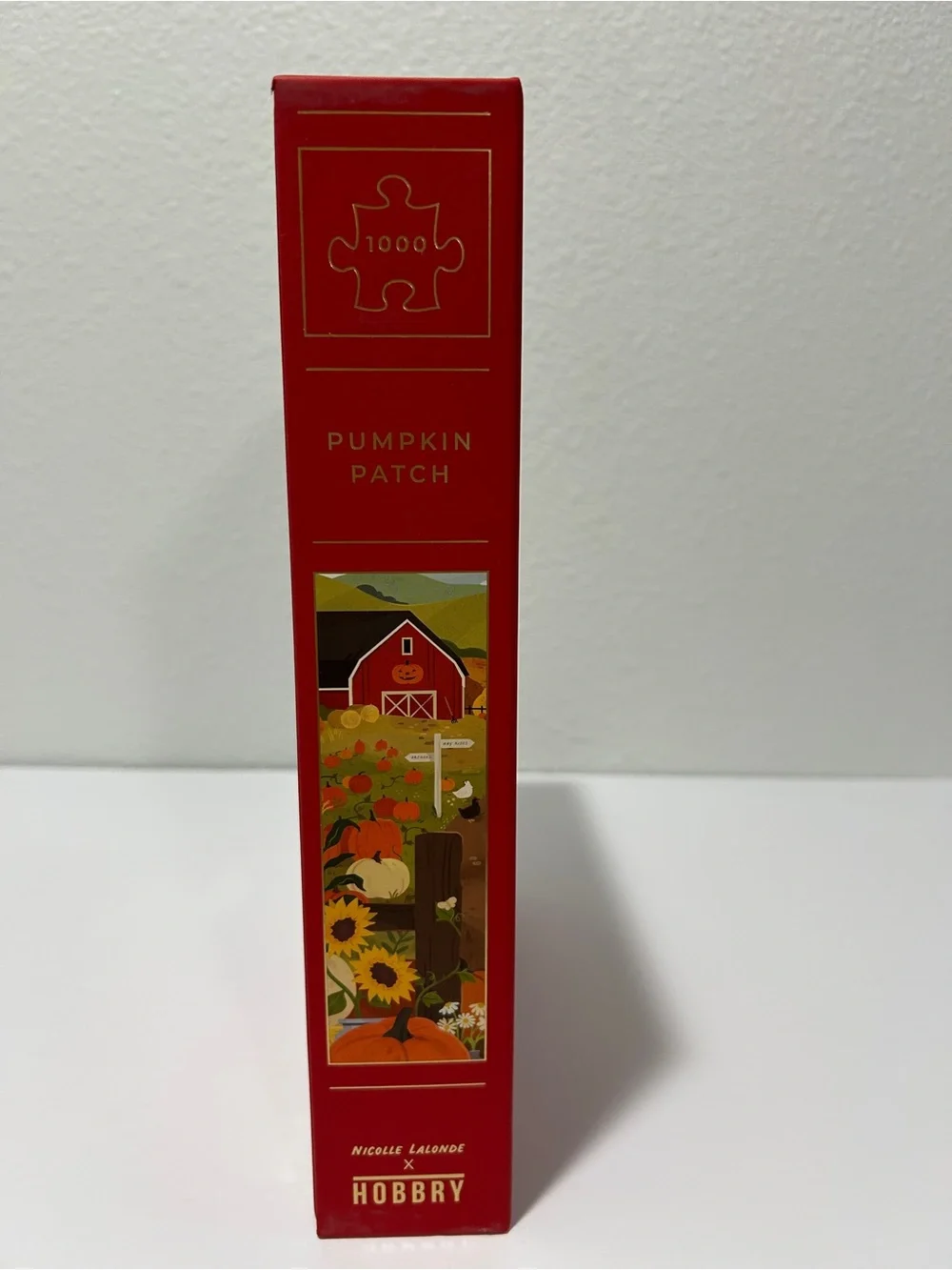 NEW Hobbry Jigsaw Puzzle Pumpkin Patch 1000 Pieces